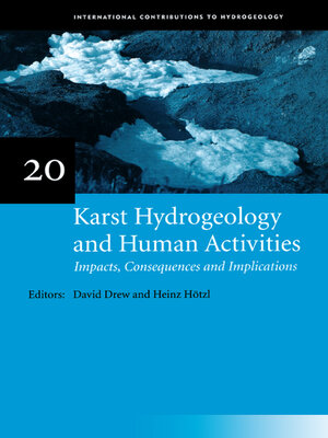 cover image of Karst Hydrogeology and Human Activities